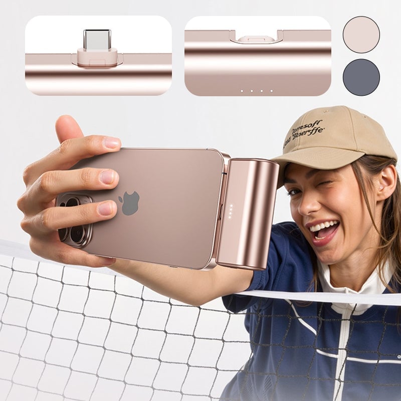 Faltbare Powerbank mit Schnellladefunktion