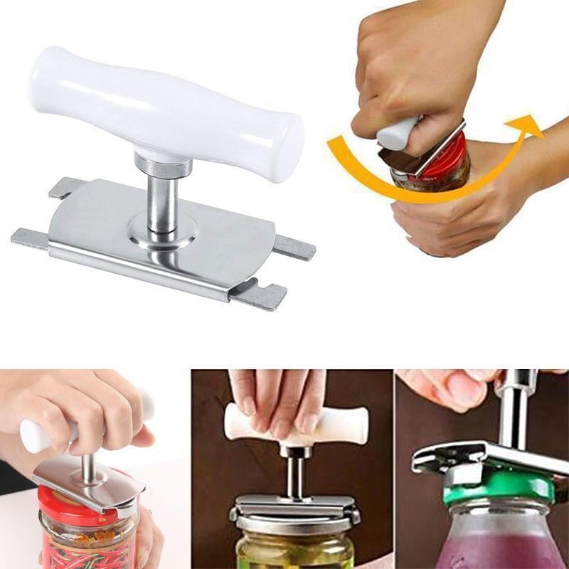 Size Adjustable Stainless Steel Can Opener Bottle Tin Cap