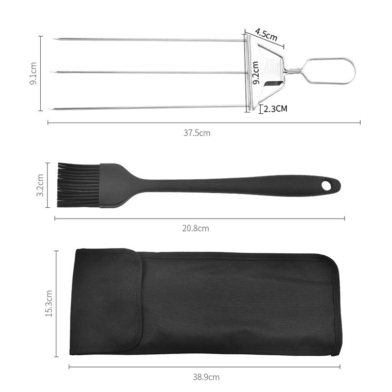 【sale】3 Way Grill Skewers - GrillSavant