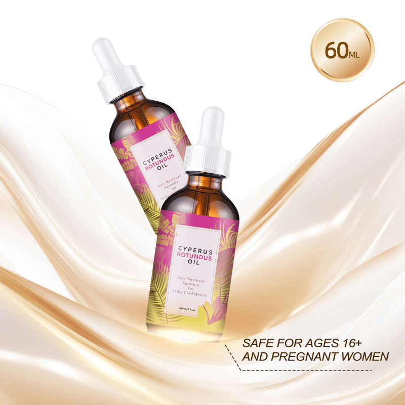 Cyperus Rotundus Oil for Natural Permanent Hair Reduction