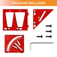 SAKER® 3D Multi-Angle Measuring Ruler
