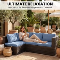 Outdoor Patio Sofa Cushion Covers