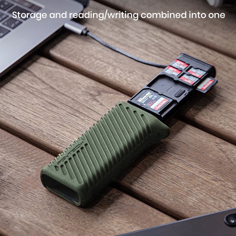 2-in-1 Card Reader and Holder Case