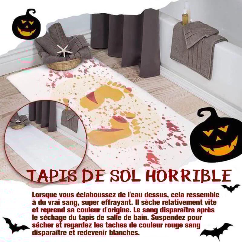 【🎃Promotion De Halloween En Avance🎃】 Tapis De Sol Horrible