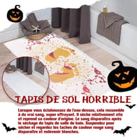 【🎃Promotion De Halloween En Avance🎃】 Tapis De Sol Horrible