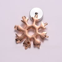 Sakerplus 18-in-1 Stainless Steel Snowflakes Multi-tool