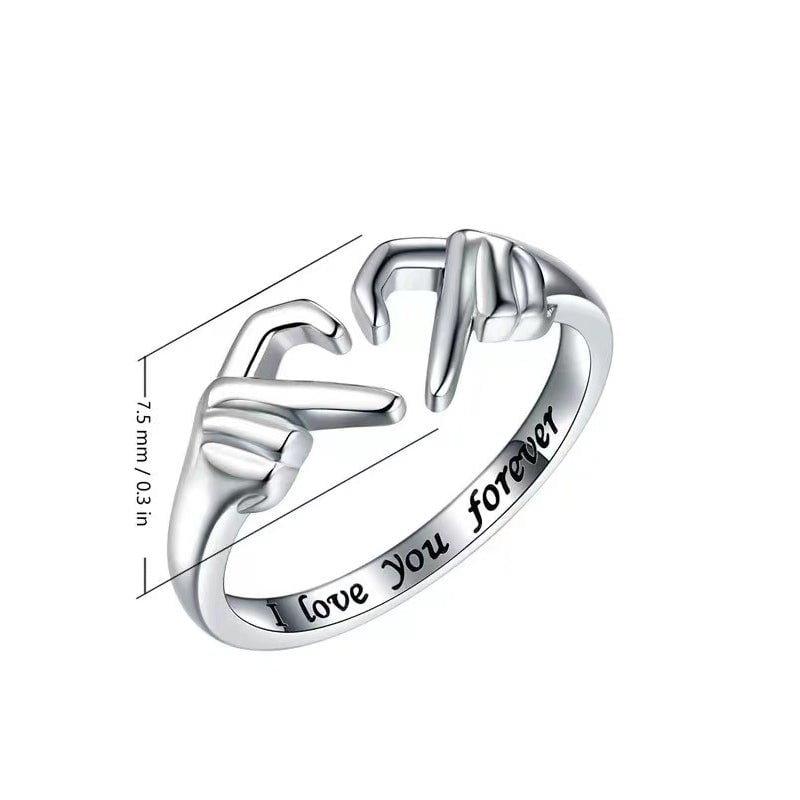 Til min smukke datter – I Love You Forever- Ring