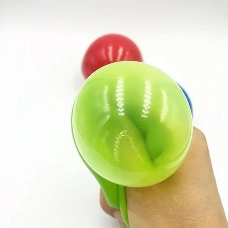 Fluorescerande Klibbiga Målbollar