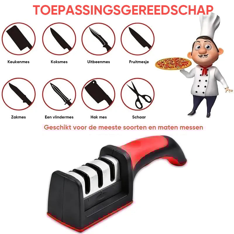 🔪Professionele 4-traps messenslijper🔪