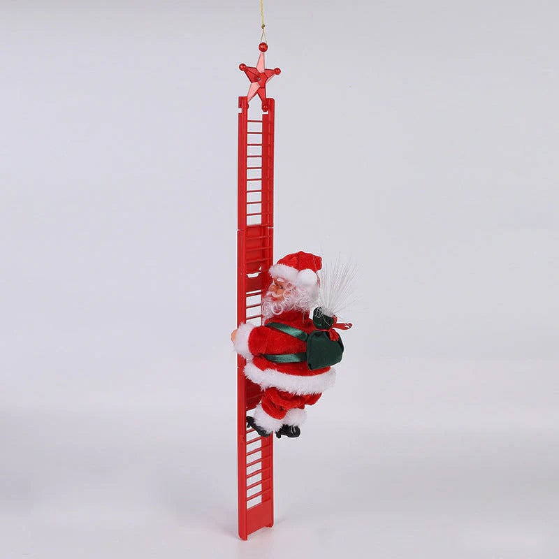 Climbing Santa Claus