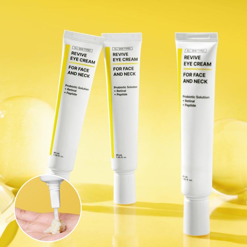 Revitalizing Eye & Face Cream with Probiotics, Retinal & Peptides – 40ml