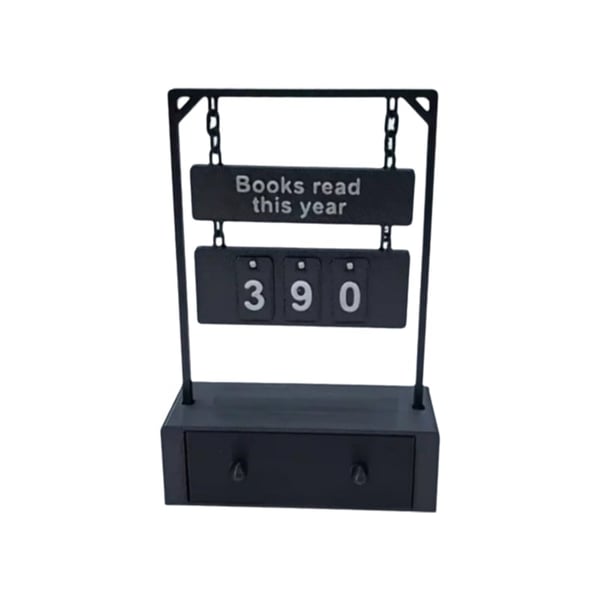 Hanging Book Counter With Numbers