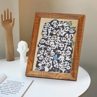 Tier-Stapelspiel Holzpuzzle Lernspielzeug Set