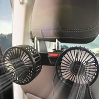 Elektrischer Doppelkopflüfter für die Rückseite des Autos