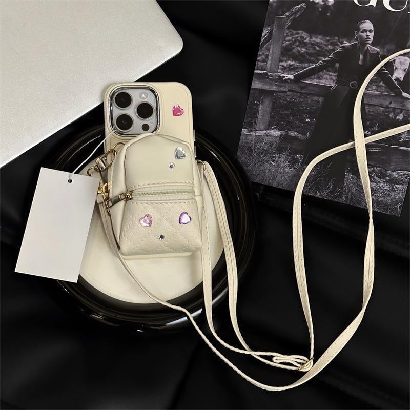 Handtasche-Telefonhülle mit Münzfach für iPhone