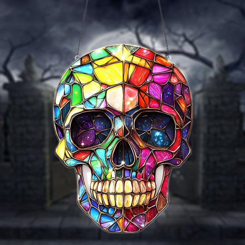 Skull Acrylic Pendant