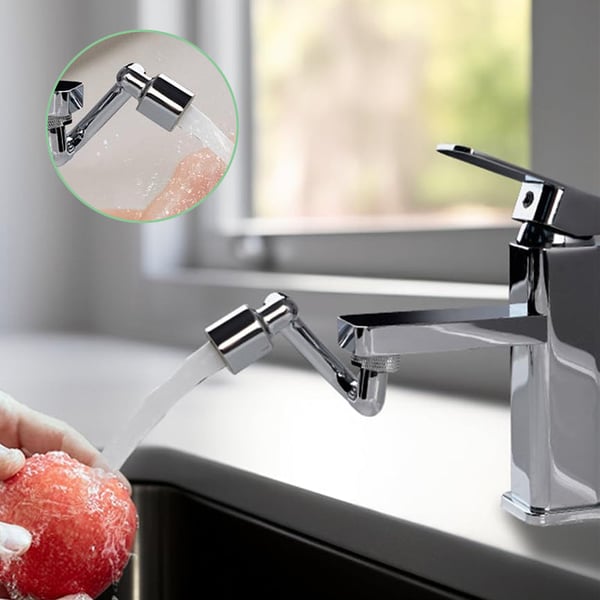 Rotatable Faucet Aerator Extension