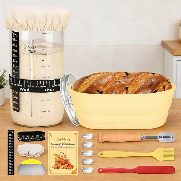 Sakerplus® Sourdough Baking Essentials Starter Set