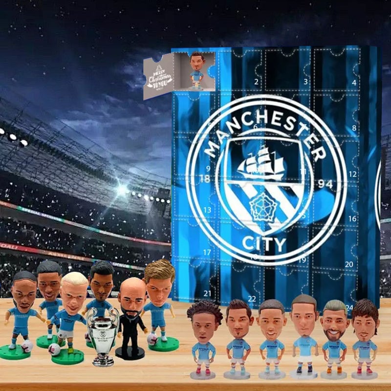 2024 Manchester City F.C. Advent Calendar -- The One With 24 Little Doors