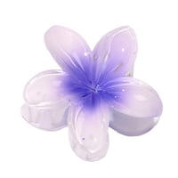Pince à cheveux en forme de fleur d'œuf