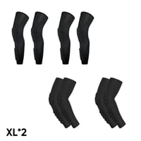 Padded Knee Elbow Compression Sleeves