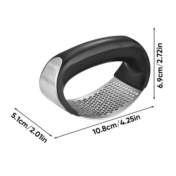 Stainless Steel Garlic Press