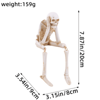 Creative Skeleton Skull Decor