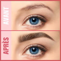 Stylo à sourcils 2 en 1 à double extrémité