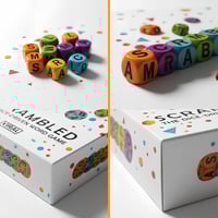 Scrambled Dice Word Game Set