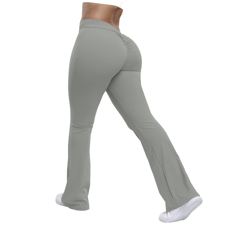 Yoga-Schlaghose mit hoher Taille