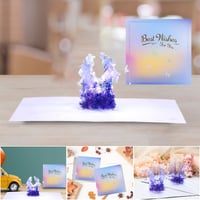 Scheda di ringraziamento della farfalla del fiore