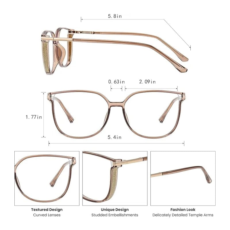Portable Fashion Anti-Blue Light Reading Glasses