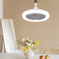 Lampe Ventilateur LED d'Aromathérapie 2-en-1