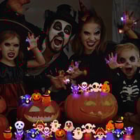 Luminous Halloween Rings(50 Rings)