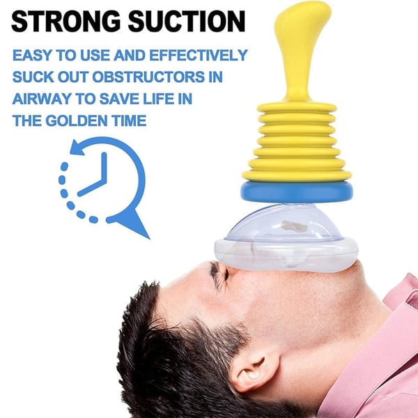 Sakerplus Vital capacity trainer+anti-Choking Device