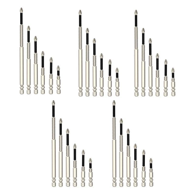 High-Magnetic Screwdriver Drill Bit Set