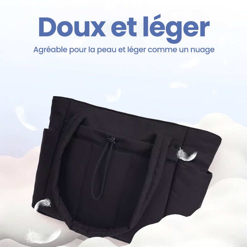 Sac cabas matelassé pour femme
