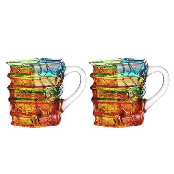 Hand-painted Book Coffee Cup