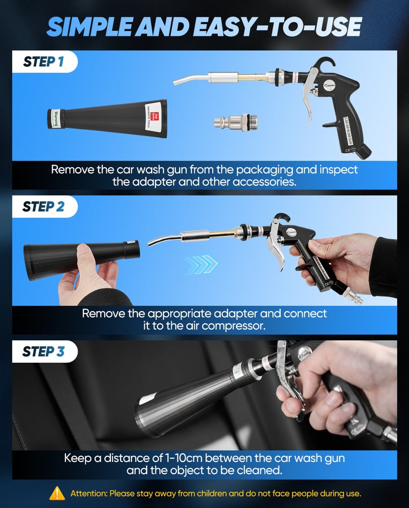 Tornado Dry Cleaning Gun