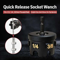Sakerplus® Threaded Rod Nut Runner Attachment