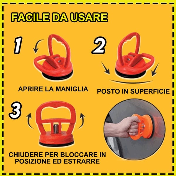 Mini estrattore per riparazione ammaccature per auto