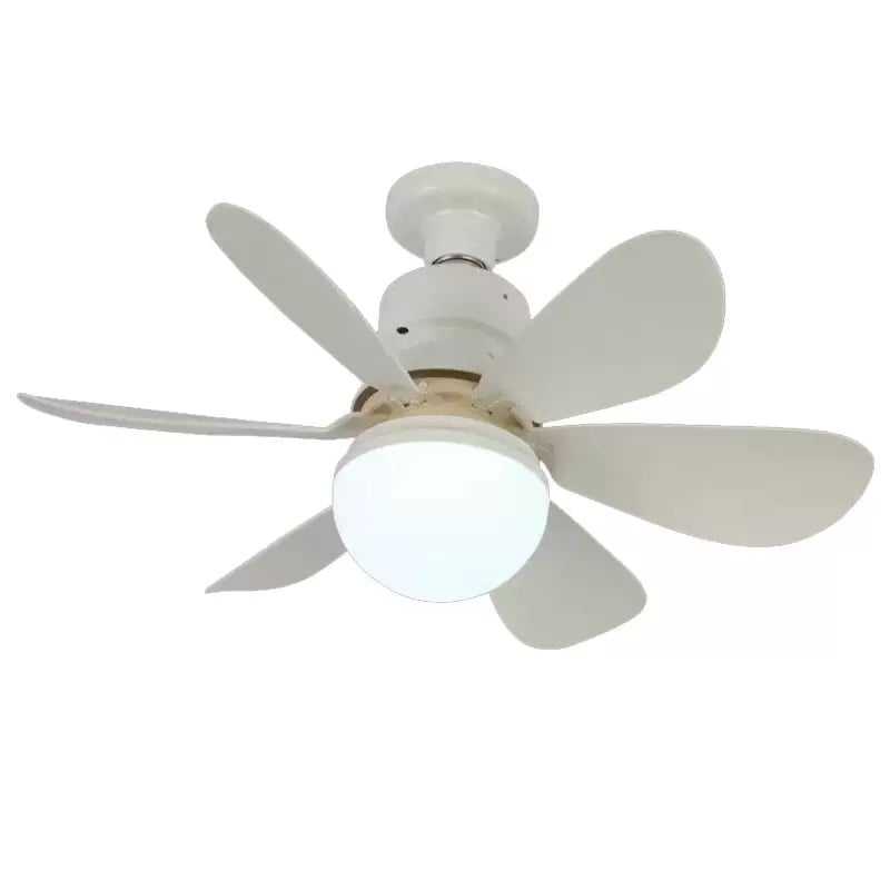 2-in-1 LED Ceiling Fan Light with Remote Control, E27E26/B22 Base