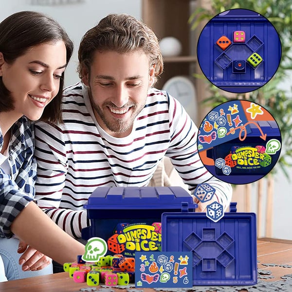Dumpster Dice - Fast-Paced Family Dice Game