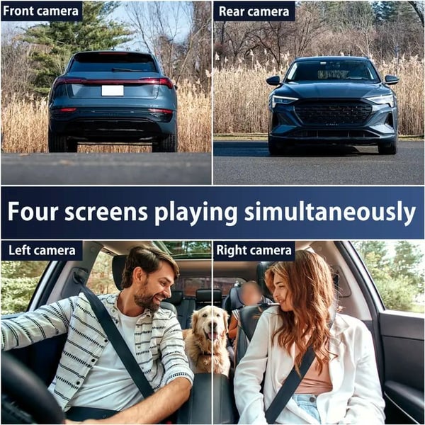 Sakerplus Full View Car Dashcam System