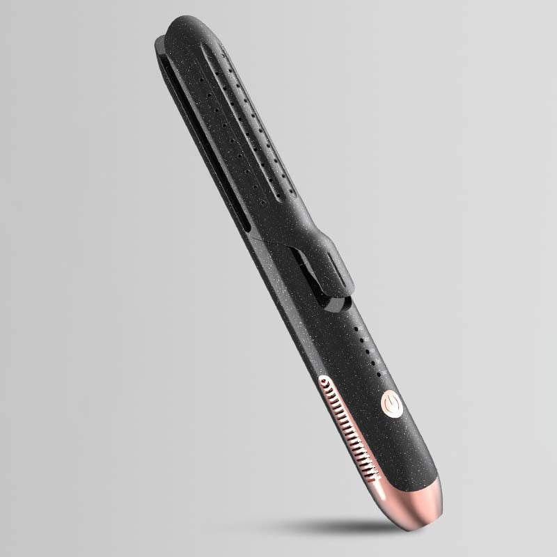 Mini anti-perm hair straightener