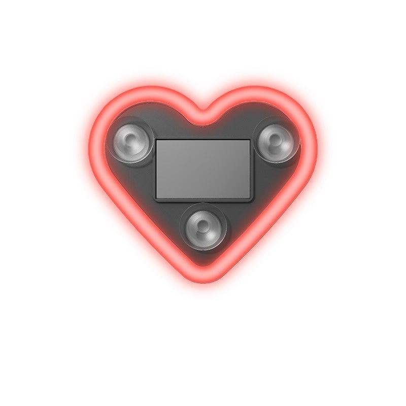 Solar Heart LED Car Ambient Light