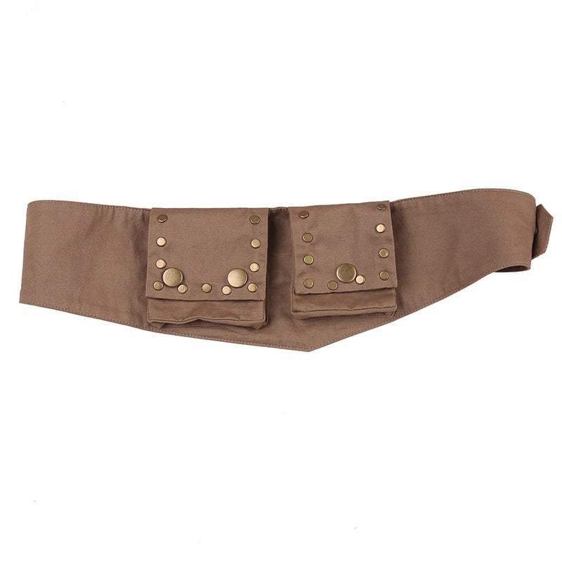 Brauner Westerngürtel im Vintage-Stil