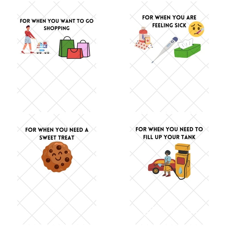 College Survival Gift Card Book