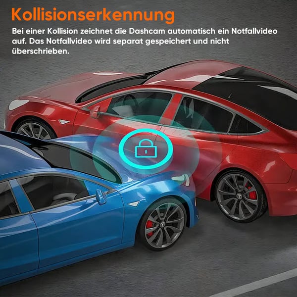 Vierfach-Aufzeichnungsgerät zur Überwachung des Fahrverhaltens