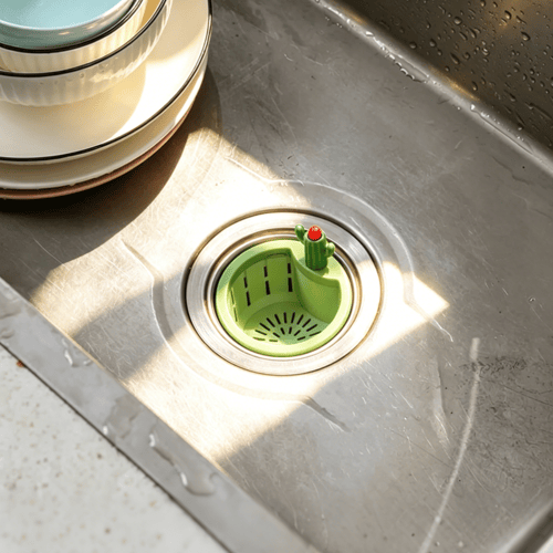 Cute cactus sink filter basket